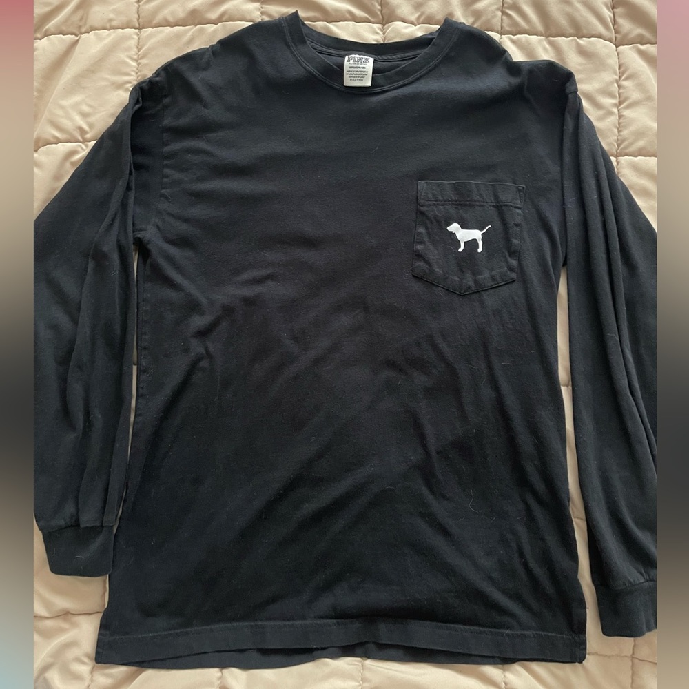 PINK Long Sleeve Tee size Small